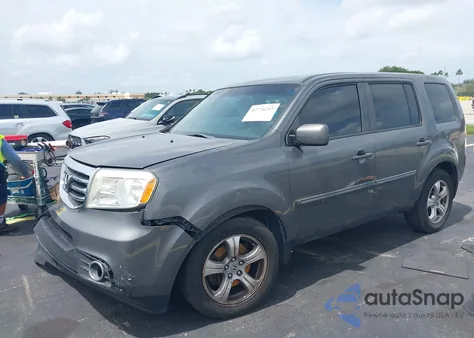 2012 Honda Pilot Ex z USA, uszkodzony, nr VIN 5FNYF3H48CB034221